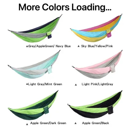 Portable Parachute Hammock: Brazilian Beach Nylon Camping Gear