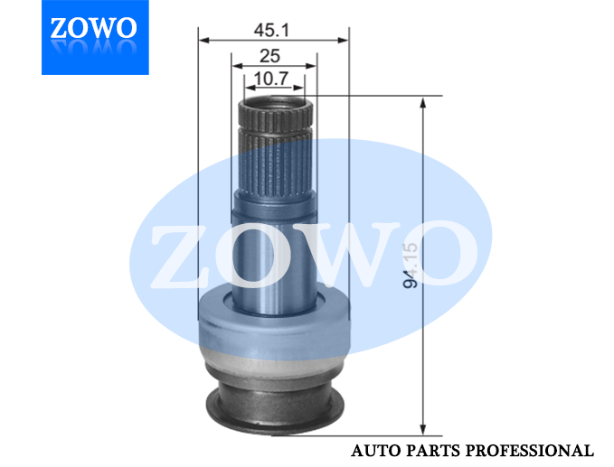 54 83417 Starter Bendix 30t Mitsubishi