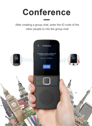 T10 Portable Smart Voice Translator - 137 Languages WiFi & Offline Translation