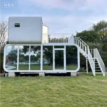 Folding House Retreat: Compact Solar-Powered Studio for Nature Lovers