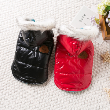 Mofesipi Pet Dog Down Jacket - kalis air, mantel musim sejuk windproof dengan tudung