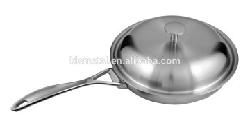 Hot sale frying pan /stainless steel cookware/kitchen utensil/Aluminium cooker
