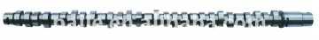Forged steel and ductile cast iron diesel engine crankshaft for 12PD1