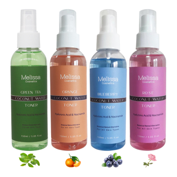Vitamin C &amp; Aha Infused Watermelon Face Mist Toner für trockene Haut (Veganer, Aufhellen, OEM -Versorgung)