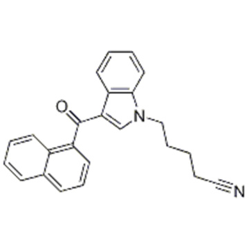 5- (3- (1-naftoyl) -1 H-indol-1-yl) pentaannitril CAS 335161-19-8