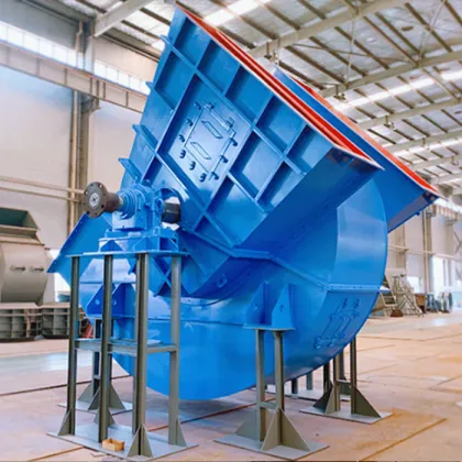 Efficient kiln head and kiln tail industria fan