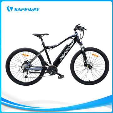 Platte achtermotor MTB elektrische fiets