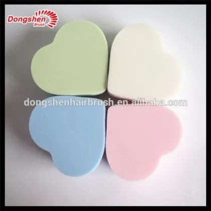 color makeup puff,makeup heart sponge,oval makeup sponge,makeup sponge