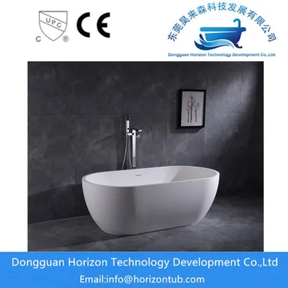 Luxury freestanding stone tub