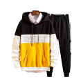 Polyester sweatshirt met capuchon voor heren