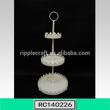2014 Newest 3 Tier Metal Stand for Cake for Wedding