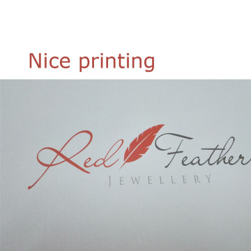cardboard lid packaging gift box with foil logo