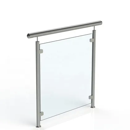 Design of stainless steel handrail for indoor stairs