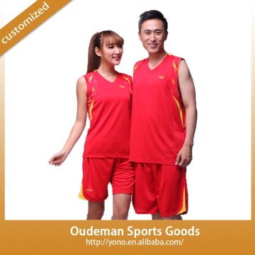 Hot sell high quality women plus size women basketball uniform