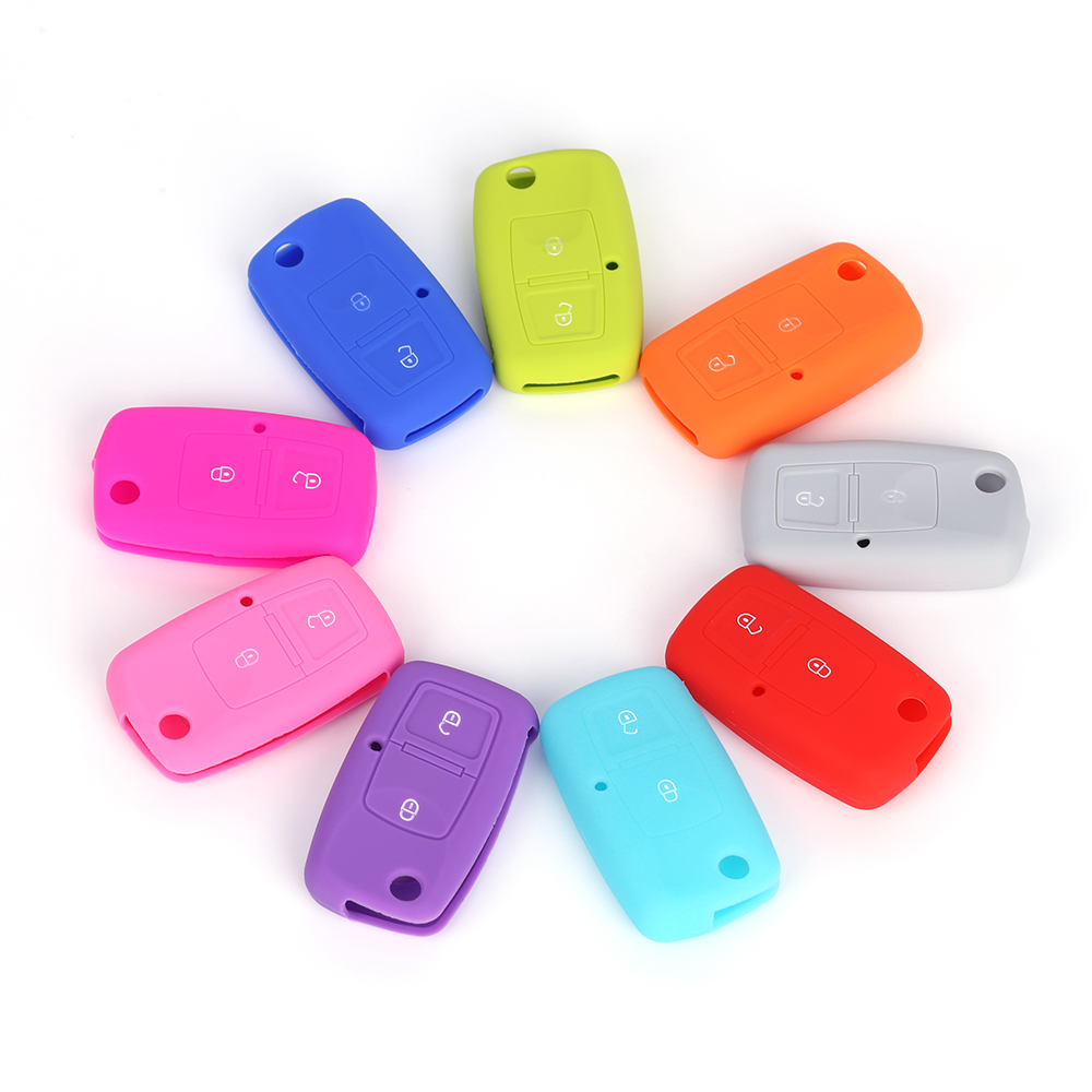 Vw silicone car key cover
