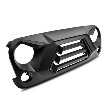 N2  Jeep Grills 5 different Style with Daytime Light & Turn Signal Lights Upgrade for Jeep Wrangler JK 2007-2018/ JL 2018-ND
