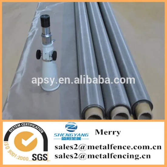 33 Micron Stainless Steel 400 Mesh 316L Filter filtration oil Screen 12"x24"