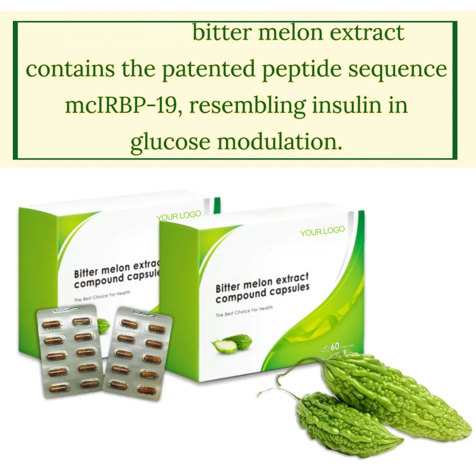 OEM ODM Customized Natural Herbal Appetite Suppressant weight loss bitter gourd slimming capsule