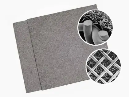 Sintered Nickel Fiber Paper Nickel Felt For GDL