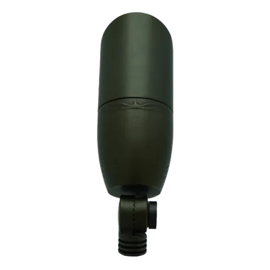 Solid brass smart spotlight for garden