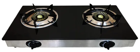 Sri Lanka market 2 burner gas cooker with spare parts