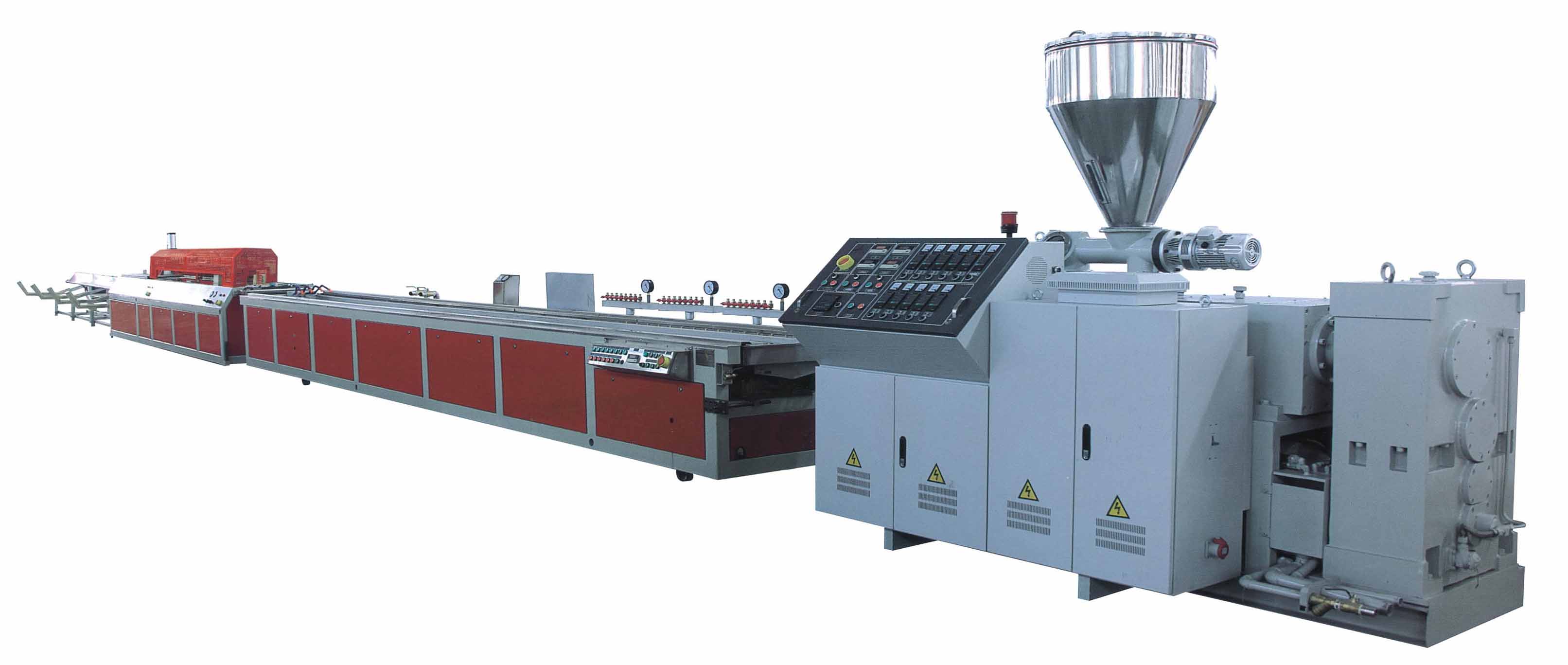 PVC Plastic Profile Extrusion Production Line