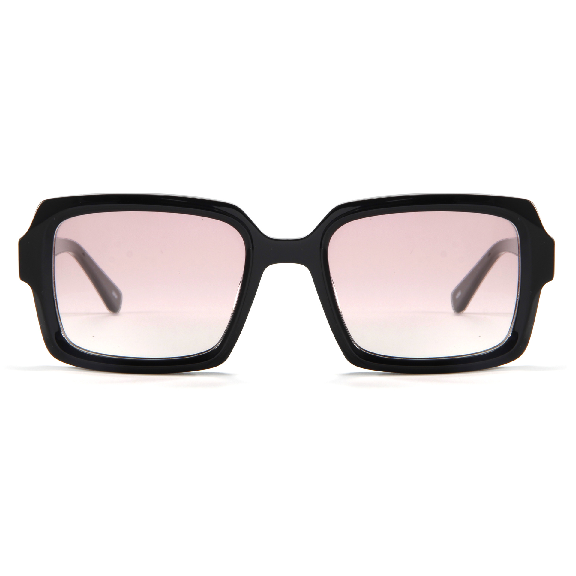 Handmade Pink Gradient Uv400 Acetate Sunglasses