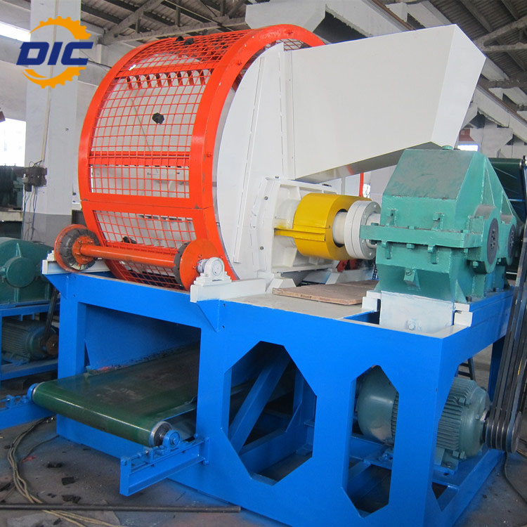 waste car truck recycling tyre shredder machine