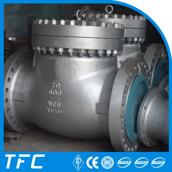 double flange swing check valve non return valve