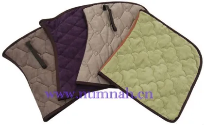 Horse quilted cloth saddle pad