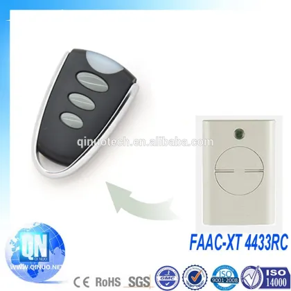 European Rolling Code Garage Door Automatic FAAC Compatible Remote