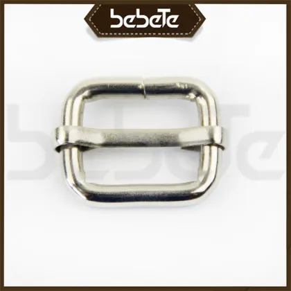 metal rectangle bag belt pin buckle zinc alloy pin buckle