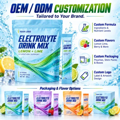 OEM Hydration Supplement Electrolyte Powder Drink Mix