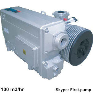 Single-stage rotary vane vacuum pump FX-63