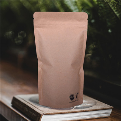 Natural kraft Eco-friendly coffee bags