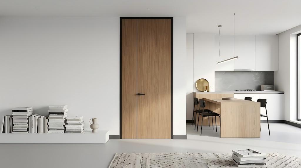 slab solid wood doors interior