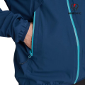 Jaqueta ultraleve impermeável com capuz Wind Shell para homens