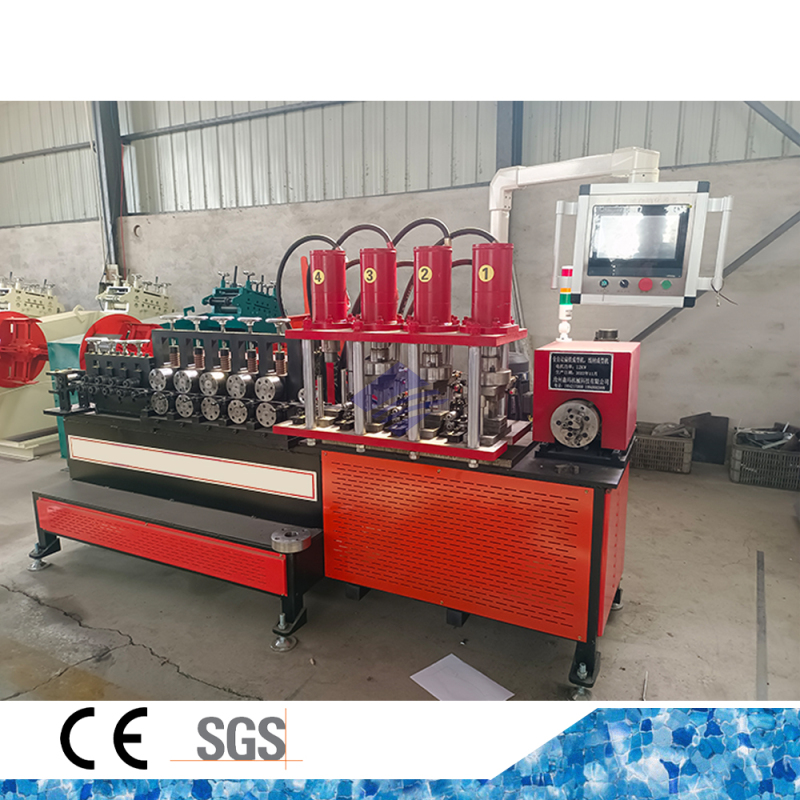 Automatic UV Band Clamp and Flanges Rolling Machine