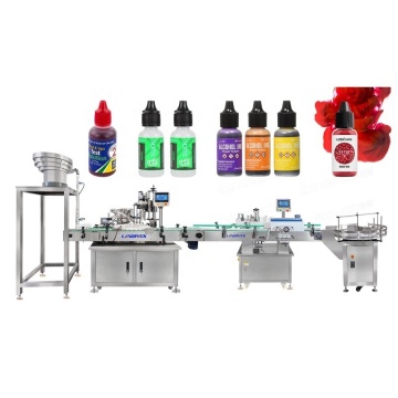 Servo Hair Product Filling Production Line Machines