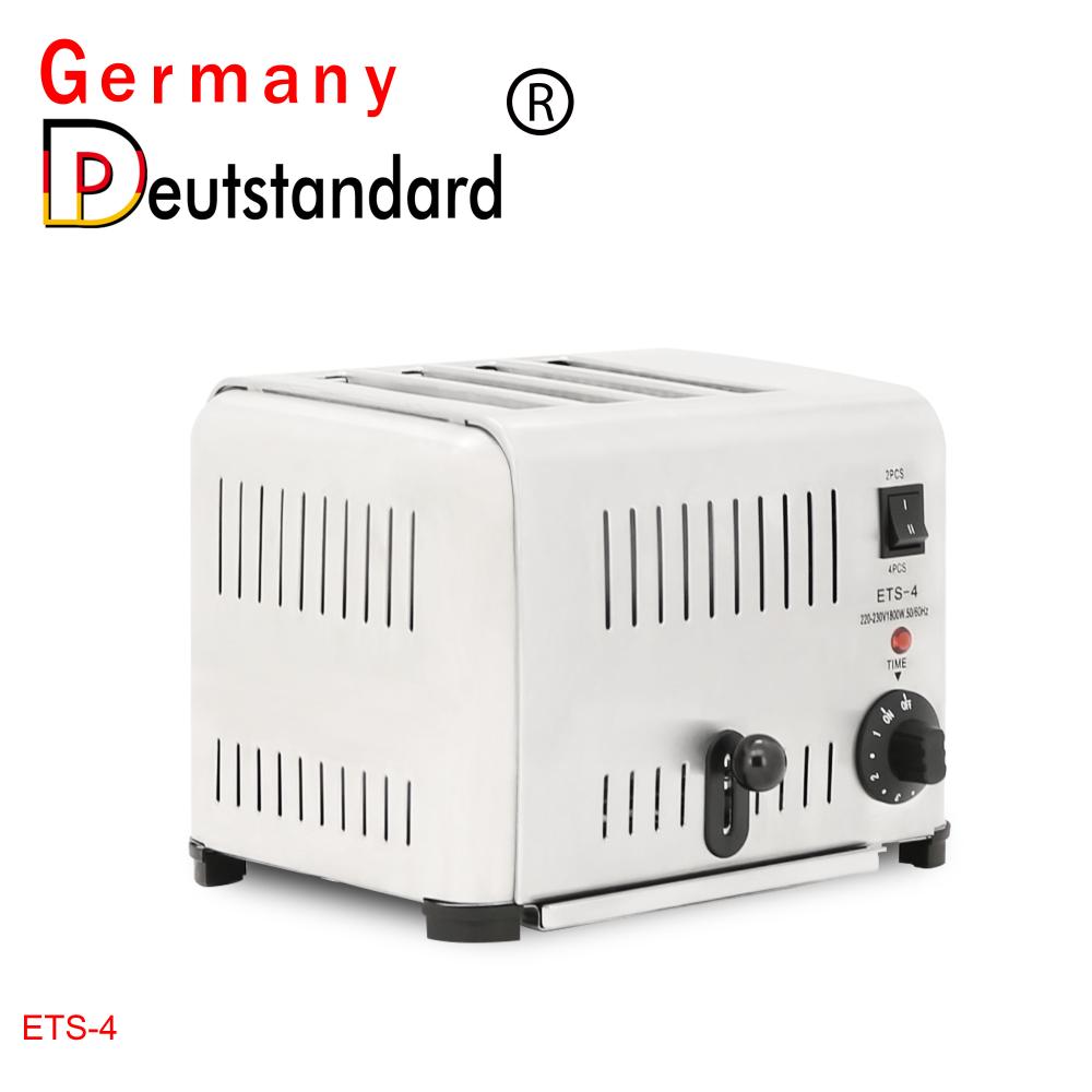 4-Scheiben 1800W kommerzieller automatischer Toaster