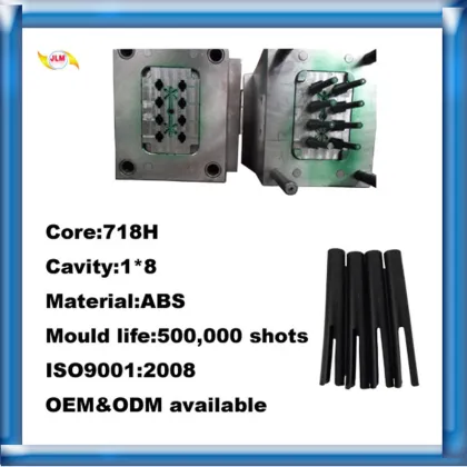 Pe Abs Pmma Hot Runner Multi Cavity Injection Molded Plastic Components Hasco