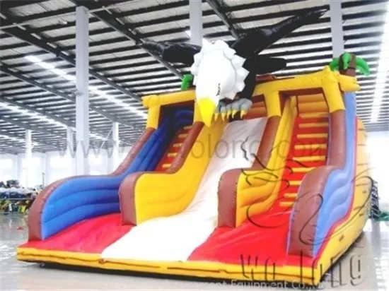 CE promotional inflatable stair slide