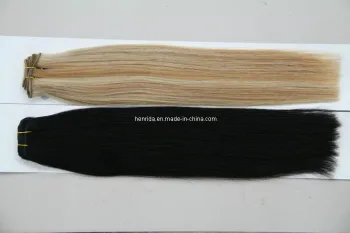 Silky Straight Weaving, 100% Human Hair Weft