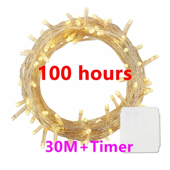 Micro 300 leds Easter String Warm White Popular Holiday Christmas Battery Operated Fairy Lights