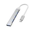 4 منافذ Type-C USB 3.0 محور