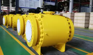 20-600lb trunnion ball valve