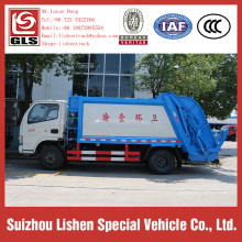 Sanitation Garbage Compactor Truck DFAC 4 cbm Capacity