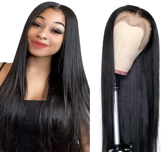 Uniky cheap wholesale hair wigs Brazilian virgin transparent lace front wig HD full lace frontal human hair wigs for black woman