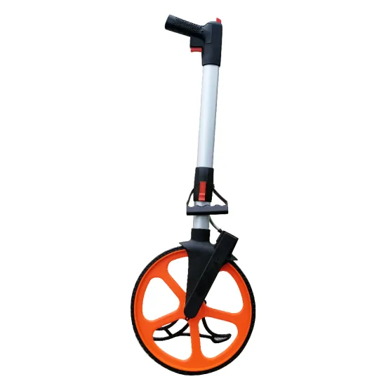 Mechanical Foldable Distance Walking Measuring Wheels With Brake
