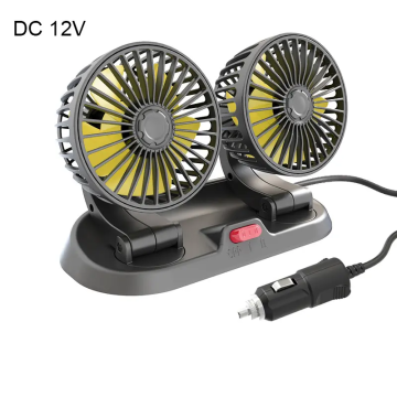 Wholesale Cigarette Lighter DC12V/24V 360 Degree Rotating Car Air Cooling Fan